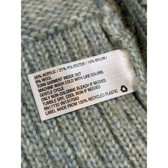 A New Day blue green cardigan sweater size XS - Picture 11 of 11